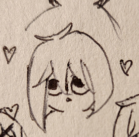 An image of Stella, but badly drawn